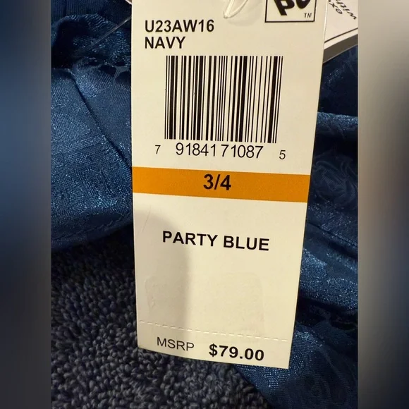 B Darlin Juniors' Sage Flower Pattern Fit & Flare Dress - Picture 8 of 8